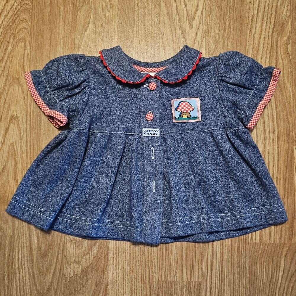 Vintage Small Steps Baby Top Size 6 to 9 Months